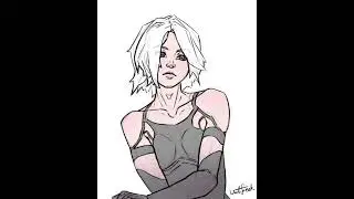 A2 Digital Sketch - NieR: Automata
