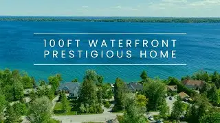 100Ft Lake Simcoe Waterfront Prestigious Home | Toronto Real Estate