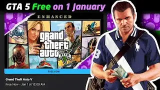 GTA 5 Free on Epic Games? 😱 (1st Jan Mystery Game)