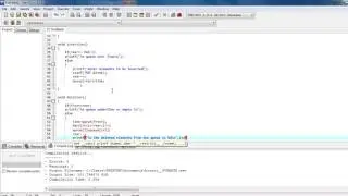 C PROGRAM IMPLEMENT QUEUE  USING ARRAY
