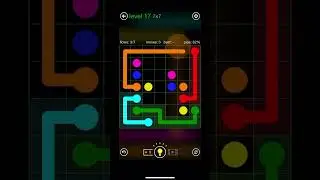 Flow free-7X7 classic Pack-17th Level 77 #flowfree #game #puzzle #flow #viral #puzzlegame