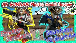 【GUNPLA】Introducing SD Gundam, Edward Second V and Benjamin V2 Gundam　#JAPAN #BANDAI #Plastic model