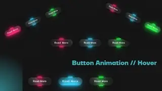 Button Animation Effects on Hover // HTML/CSS