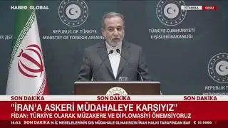 CANLI | İran Dışişleri Bakanı Arakçi ile Hakan Fidan Ortak Açıklama Yapıyor!