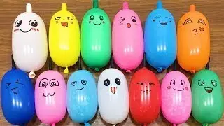 Making Slime With Transparent Balloons - Relaxing Sound -Satisfying Slime - NO EDITING VIDEO #4k