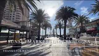 Ambient Walk In Glenelg, Must-Visit Destination In Adelaide, South Australia | Sunset Markets