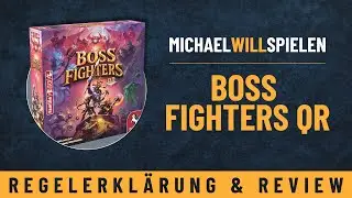 BOSS FIGHTERS QR &ndash; Regelerkl&auml;rung und Review &ndash; Spannender, kooperativer Boss-Battler