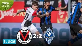 3. Liga: Schultz schockt Ex-Club! Waldhof Mannheim mit Remis bei Viktoria Köln | SWR Sport