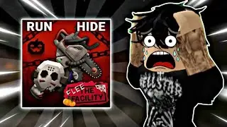 👻 Jogando a nova atualização de Halloween do Flee The Facility 🎃