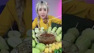 SPICY SOUR FRUITS 🍋MUKBANG | ASMR