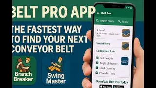 Belt Pro App: The Fastest Way to Find Your Next Conveyor Belt