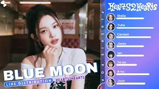 Hearts2Hearts - Blue Moon | LINE DISTRIBUTION 