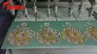 Automatic vision point drilling machine Bead machine Jewelry point drill