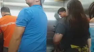 Viking Frieght Elevator SM North Edsa Going Down
