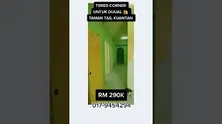 TERES CORNER UNTUK DIJUAL 🏡 TAMAN TAS, KUANTAN