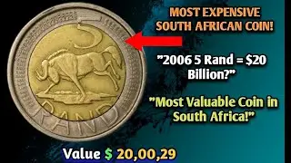 Check Your Wallet! 2006 South Africa 5 Rand Coin Could Be Worth Billions! 🔍🪙
