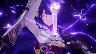 Baal/Raiden Shogun Ultimate+E-ability Animations - Genshin impact 2.1 leaks