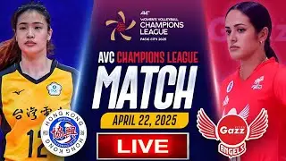 🔴 AVC LIVE 🔴 HIP HING 🇭🇰 vs PETRO GAZZ ANGELS 🇵🇭 | AVC CHAMPIONS LEAGUE 2025