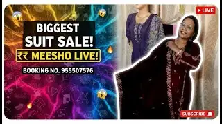Booking no. 9555707576 #live #shoppping #suits #sale #meesho #shorts #viral #trending