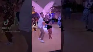 David Stein and Stephany Moore social dancing at BIG Salsa Houston