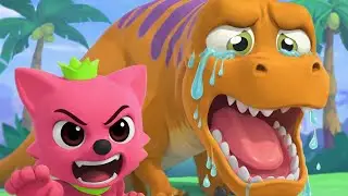 [ PINKFONG HOGI ] HOGI VS DINOSOUR FUNNY REMATCH | GAMAVISION | ORANGE VOCODER