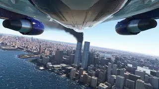 9-11 Fuselage Camera Reconstruction | No ATC | The Second Flight | Microsoft Flight Simulator | 4K