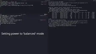 Razer linux laptop control project - Fan / CPU Power demo