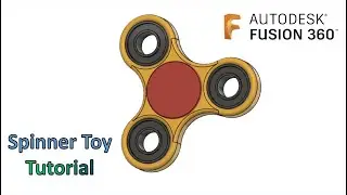 Autodesk Fusion 360: Spinner Toy Tutorial