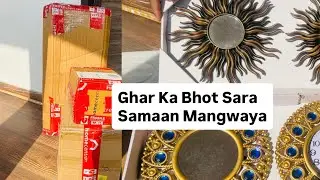 Ghar Ka Bahut Saara Samaan Mangwaya 🛒 