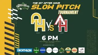 Game 1 - Yellow (H) 3 vs Reds (V) 10 - The 1st After Hour Slow Pitch Tournament Oct 14th 2021