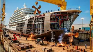 За кулисами фабрики по производству суперъяхт стоимостью 300 миллионов долларов: как необработанн...