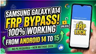 Samsung galaxy A14 FRP BYPASS ANDROID 14TO15 FLESH SAMFW TOOL FREE #frp #samsunga14#shortsviral 