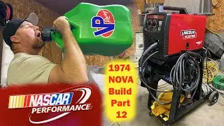 НОВЫЙ сварочный аппарат Lincoln Electric Pro Mig 180 / Сборка Chevrolet Nova 1974 года, часть 12