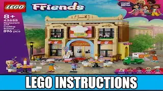 LEGO Instructions - Friends - 42655 - Restaurant and Cooking School - Heartlake City