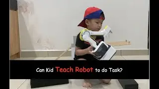 Kid carry robot & easy teaching robot how to writing, drawing & handling- XTS Technologies malaysia