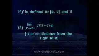 4-31 Continuity Over Open & Closed Intervals | Step-by-Step Explanation