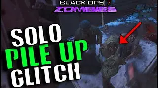 NEW Ashes Of The Damned Solo Pile Up Glitch! (BO7 Zombies Glitches)