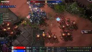 Starcraft II ESL Masters 2023 Winter Dec17 Clem(T) v Dark(Z) Game 4 MAPS - [ESL] Hard Lead