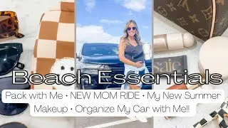 MY FAVORITE BEACH ESSENTIALS &bull; NEW MOM SUV + Organize My Car with Me!
