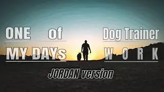 One of My Days (Jordan version) | Dog Trainer work