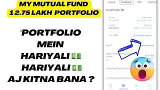 My 12lakh mutual fund portfolio revealed/profit or loss (Weekly Update)