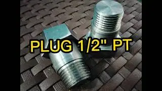 Belajar CNC, membuat plug 1/2