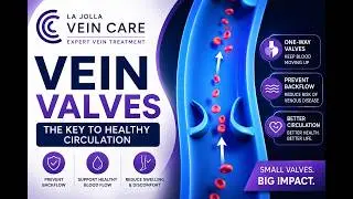 Vein Valves in the Legs and Blood Flowing Backwards.