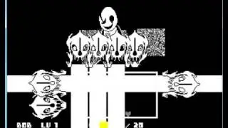 Undertale sans and gatser Fan game
