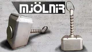 Mjolnir. Thor's hammer from the MCU (DIY, FOAM BUILD)