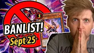 YEEEAAAAH! Yu-Gi-Oh! TCG Banlist is HERE! | SEPT 2023 (LIVE REACTION!)