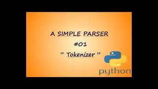 Simple tokenizer in Python