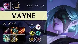 Vayne ADC vs Aphelios - KR Diamond Patch 25.24