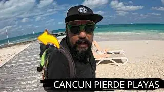 🔴Qué está pasando en Cancún? Sus playas se están perdiendo