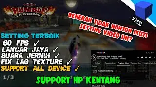 GAMEPLAY & CARA SETTING GAME NASCAR RUMBLE RACING | AETHERSX2 android emulator